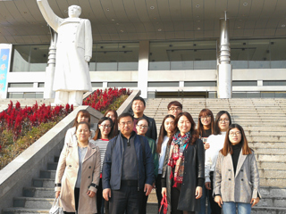 生命科学学院领导走访实习单位看望实习学生