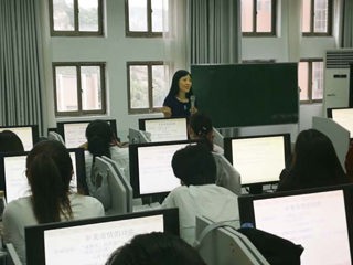 北京语言大学周阅教授应邀到外国语学院做学术报告